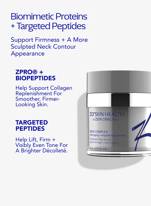 Neck Complex Anti-Aging + Brightening Serum – ZO Skin Health CA